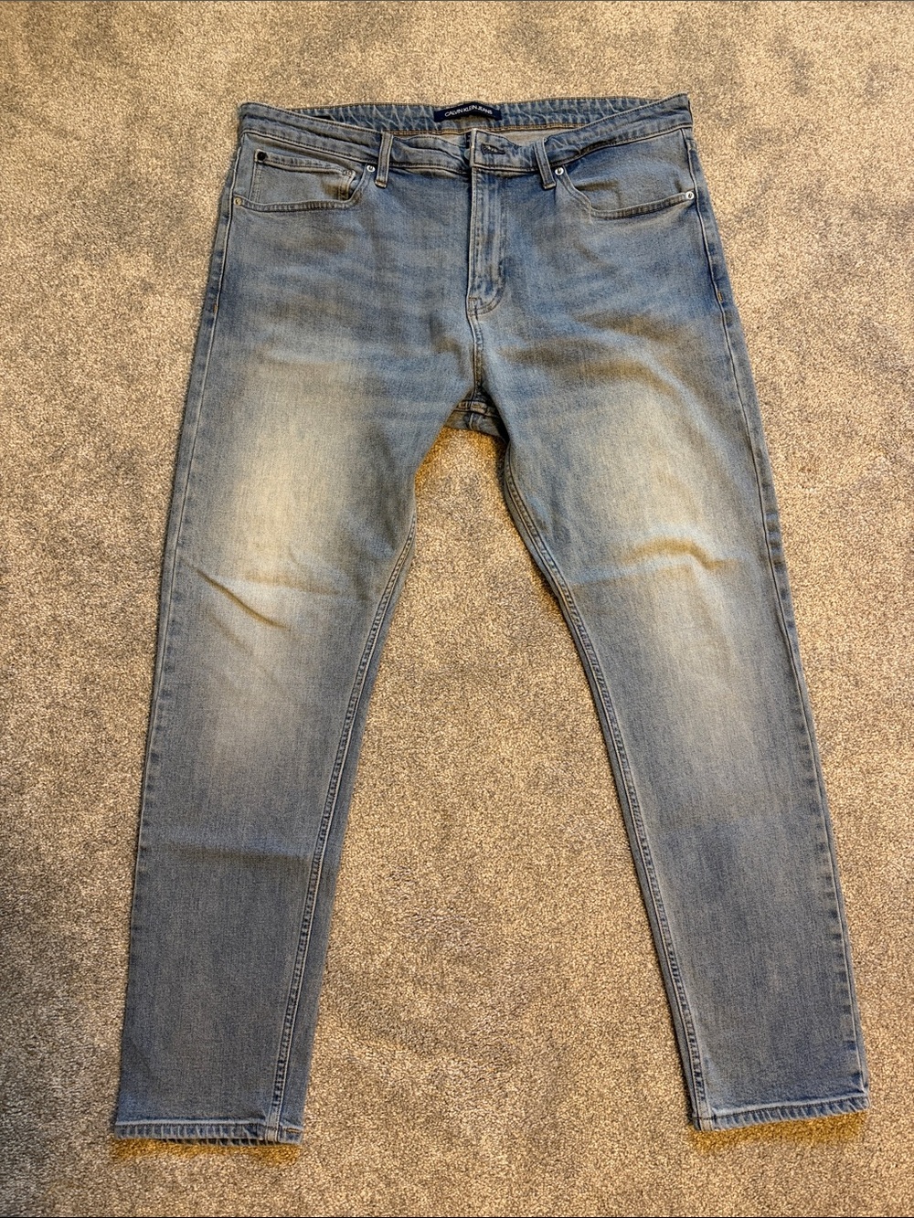 Calvin Klein Jeans Light Blue Skinny Men's Jeans